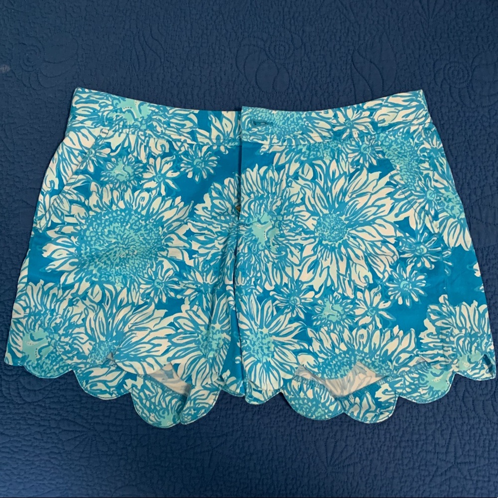 Lily Pulitzer Blue Buttercup Shorts